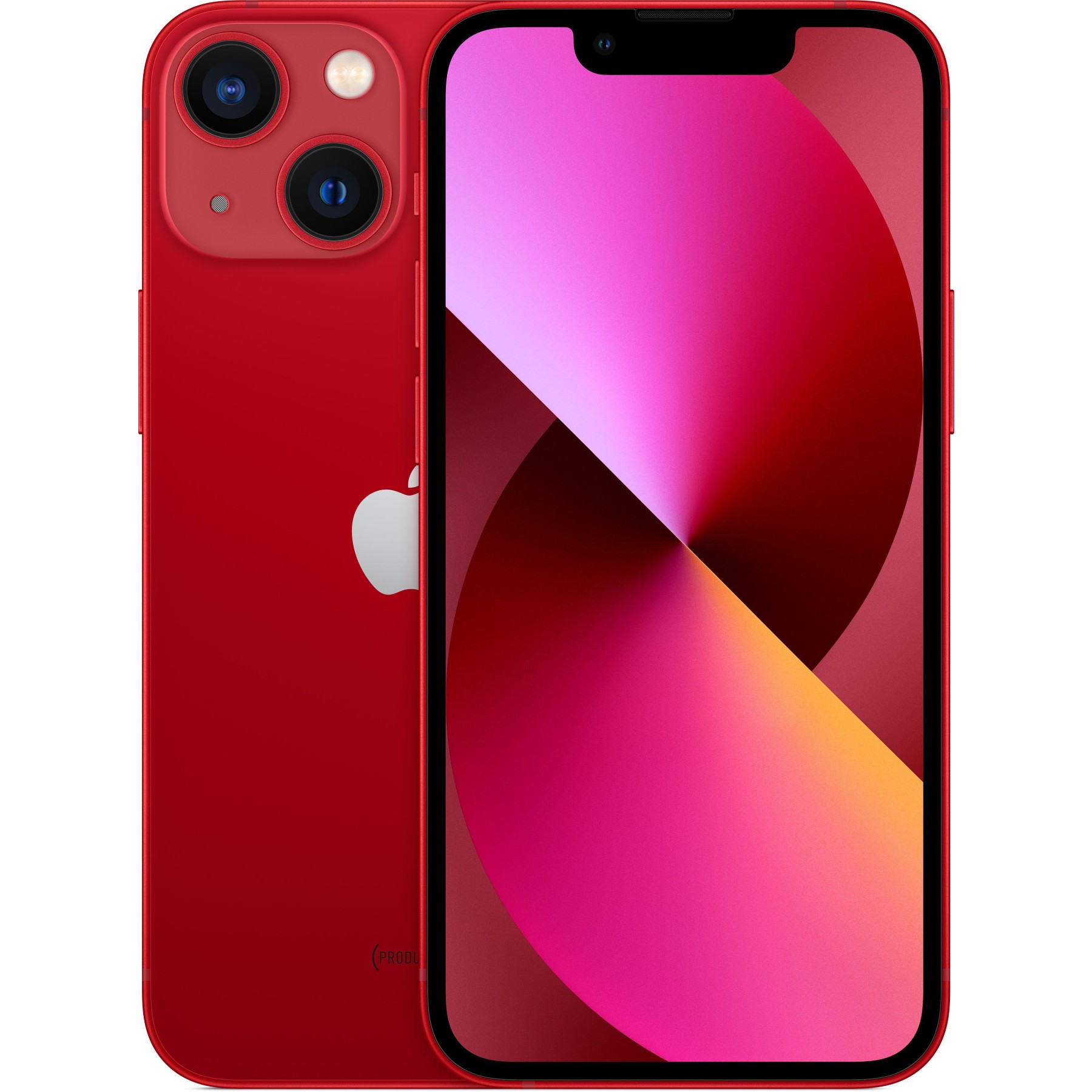 Smartphone APPLE iPhone 13 Mini (Product) Red 512Go 5G Reconditionné