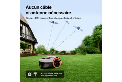 Système RTK Vision sans fil périphérique Navimow i206E