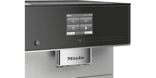 Expresso combiné cafetière MIELE CM 7350 Noir obsidien