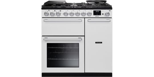 Piano de cuisson gaz FALCON NEXUS NGC TAB GAZ 90 CM BLANC CHROME