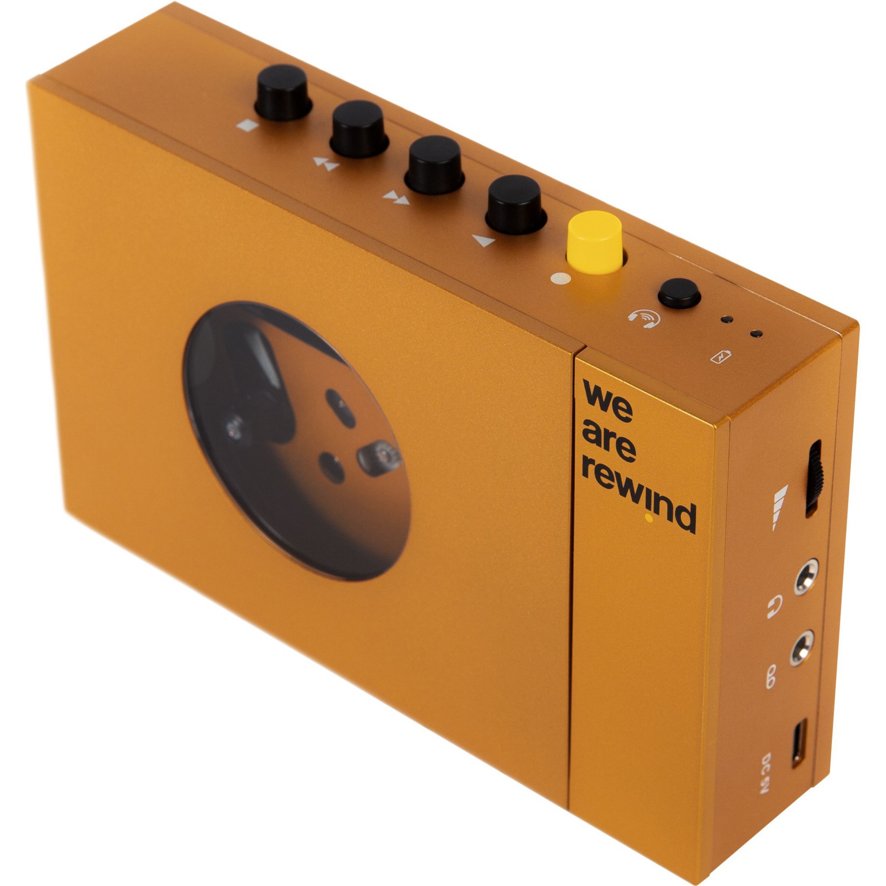 Lecteur cassette WE ARE REWIND Orange
