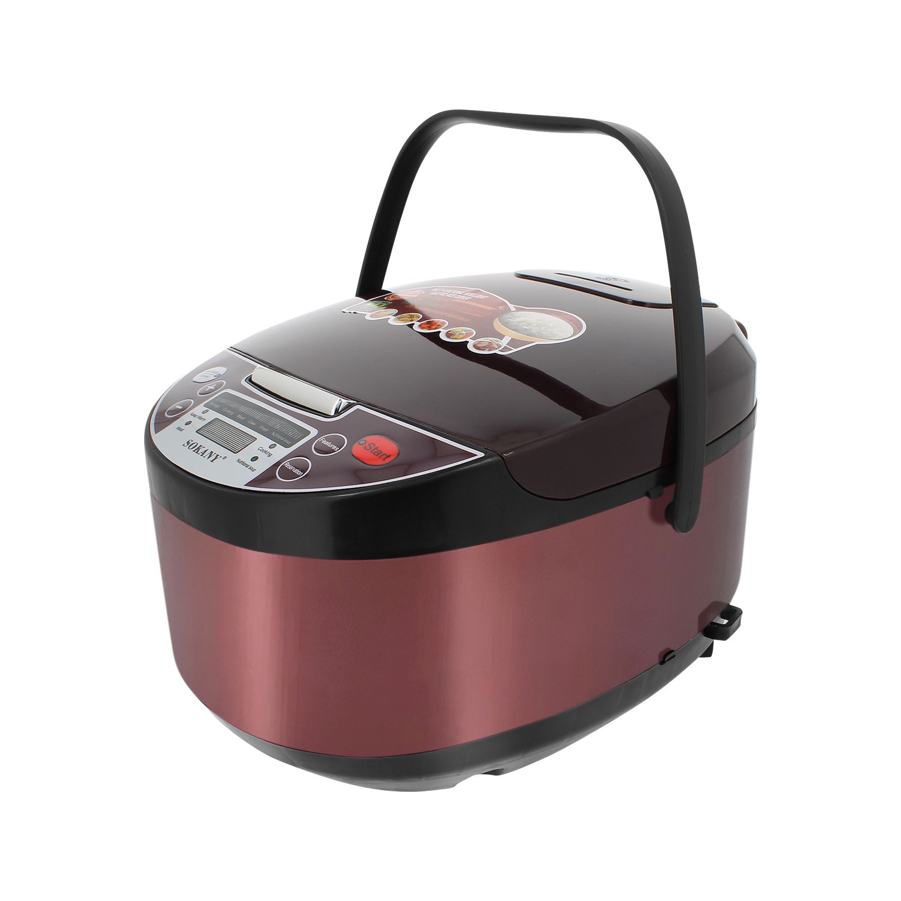 Cuiseur riz SOKANY Sokany Cuiseur à Riz 5L Multifonction av