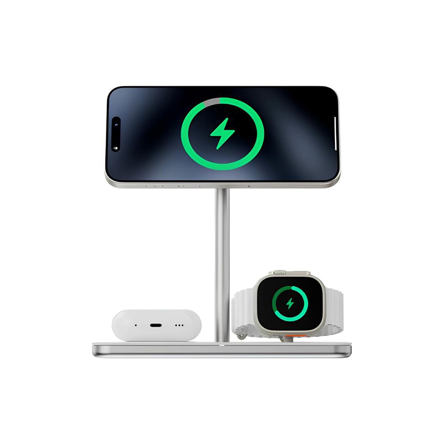 Chargeur induction LINQ LinQ Support de Charge Sans Fil Qi2 3-en