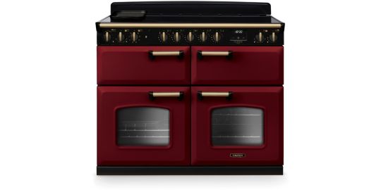 Piano de cuisson induction FALCON NGC TAB IND 110 CM BORDEAUX LAITON ANTIQ
