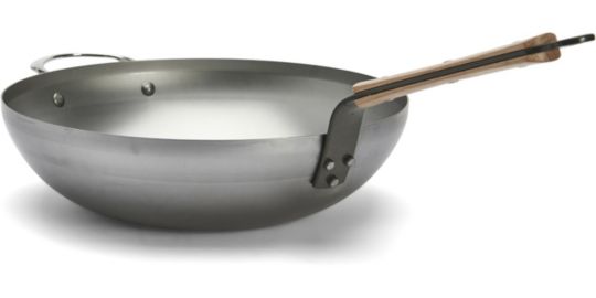 Wok DE BUYER Mineral B Bois 32cm