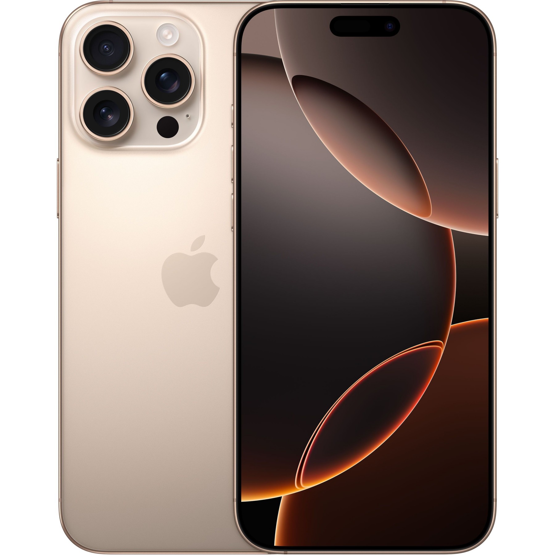 Smartphone APPLE iPhone 16 Pro Max Titane Sable 256Go Reconditionné