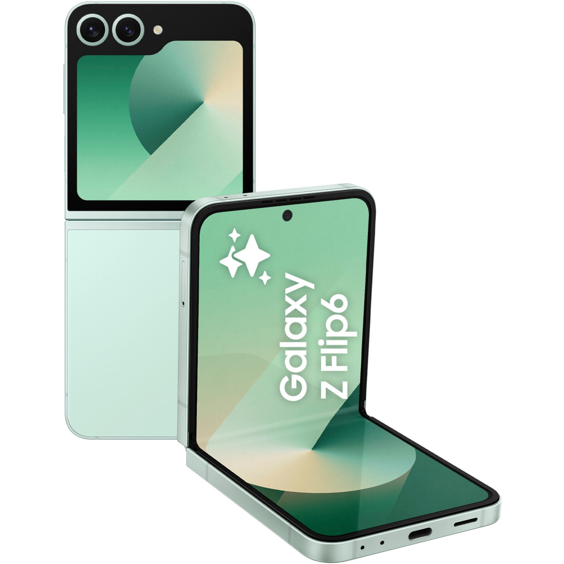Smartphone SAMSUNG Galaxy Z Flip6 Vert d'eau 256Go