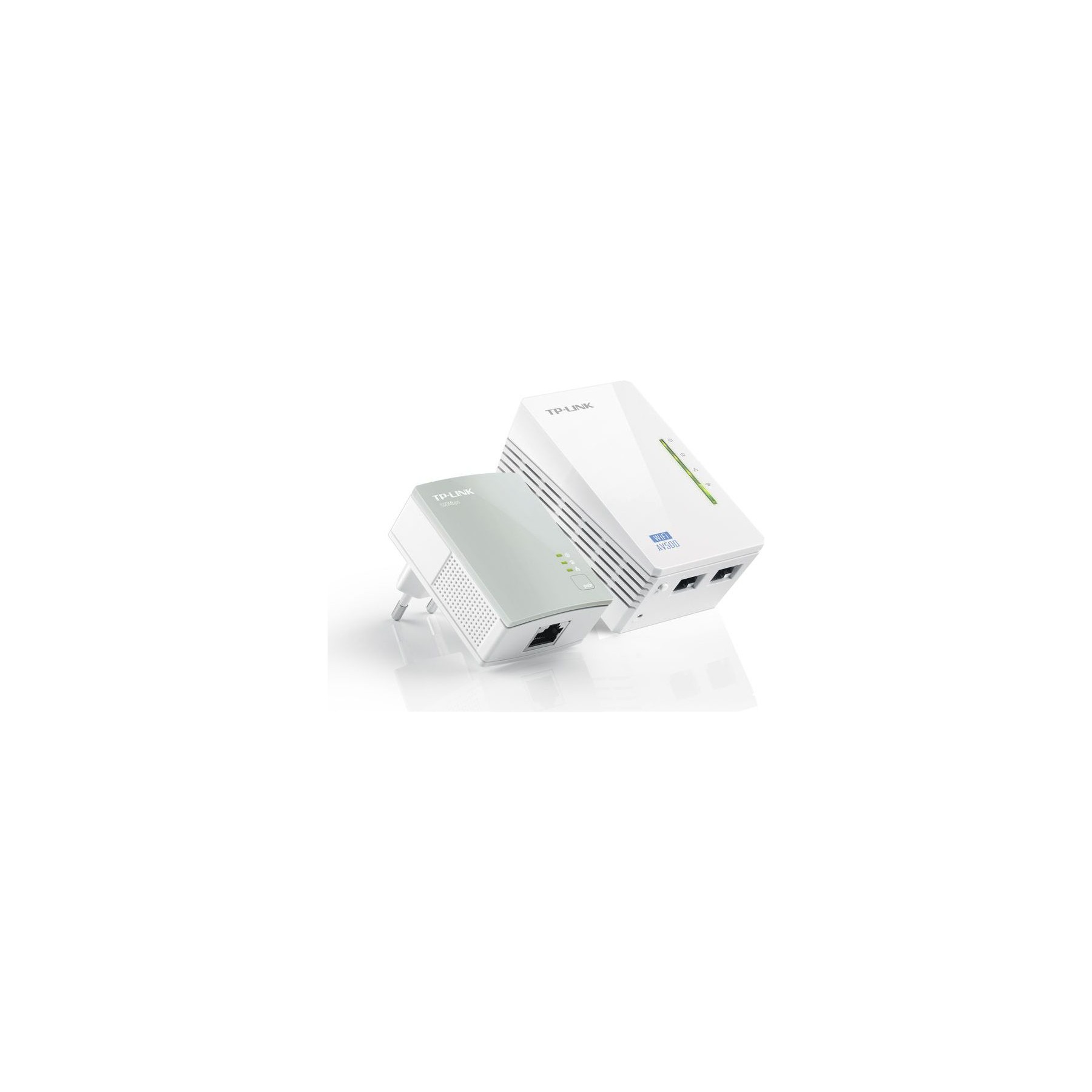 CPL Filaire TP-LINK Kit de 2 CPL 500Mbps WiFi N TLWPA4220KIT