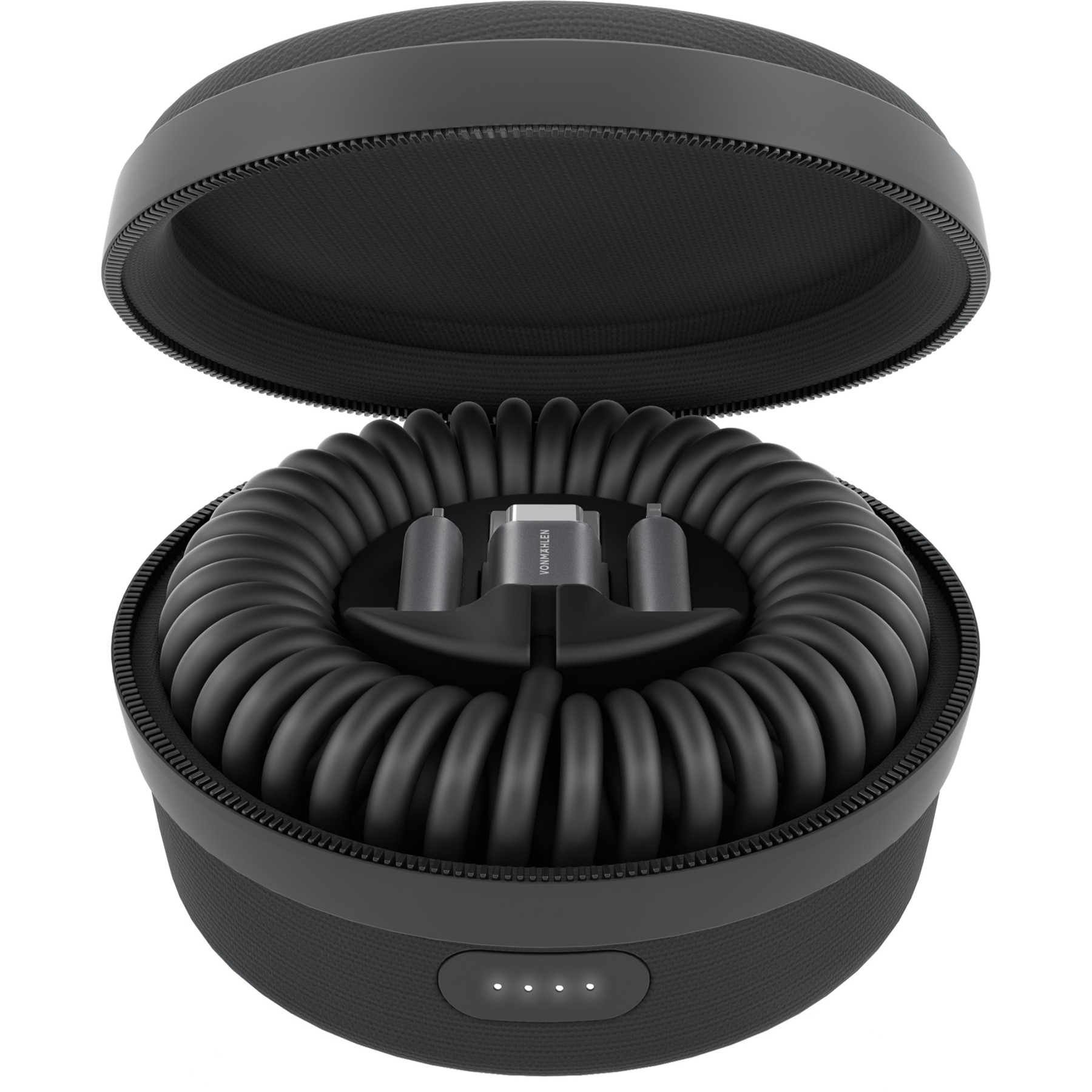 Batterie externe VONMAHLEN allroundo Power + cable trio Noir