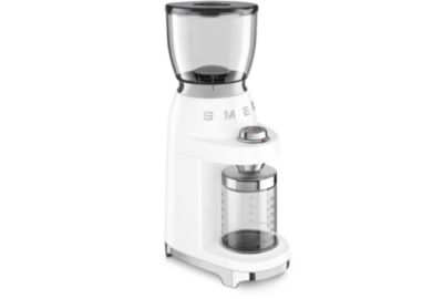 Broyeur SMEG Broyeur à café CGF01WHEU Blanc