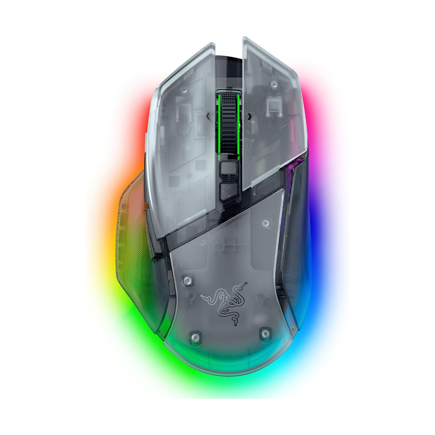Souris Gamer Sans Fil RAZER BASILISK V3 PRO 35K PHANTOM WHITE ED