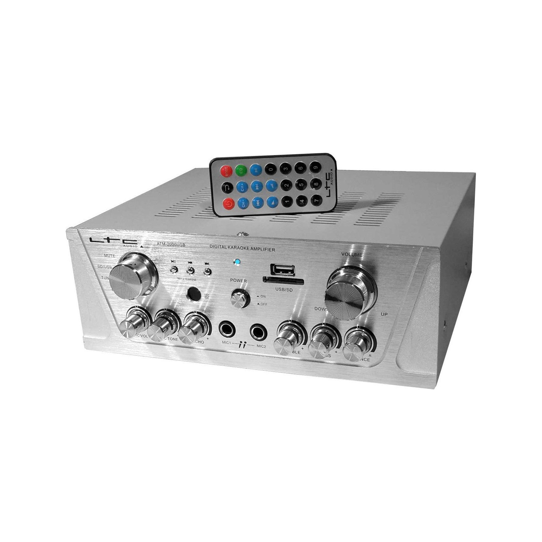 Pack sono LTC AUDIO 100w MP3/lect USB/SD ATM-2000USB