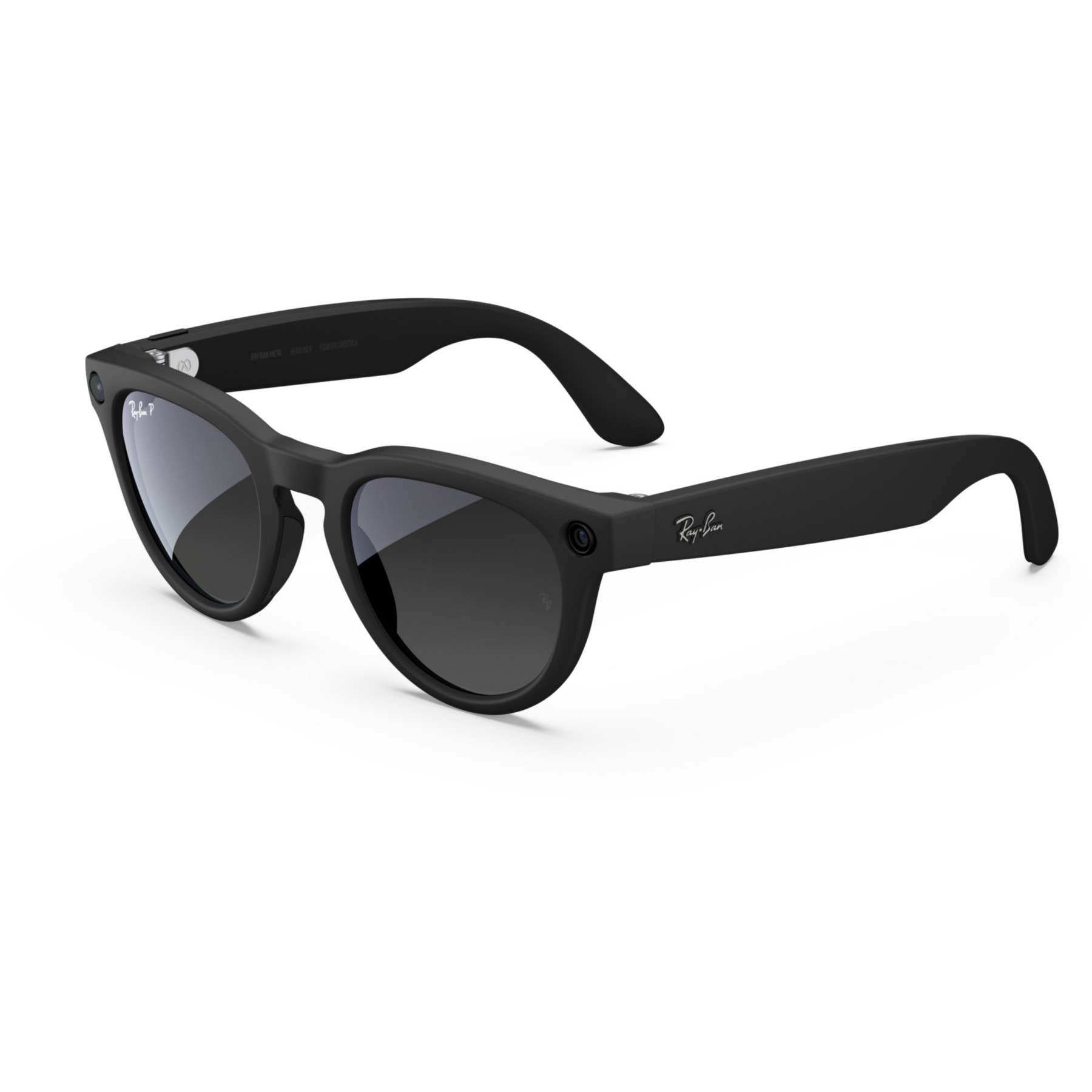 Lunettes connectées META Ray-Ban Headliner (Gen 2) - Noir mat, Verres dégradé graphite polarisés