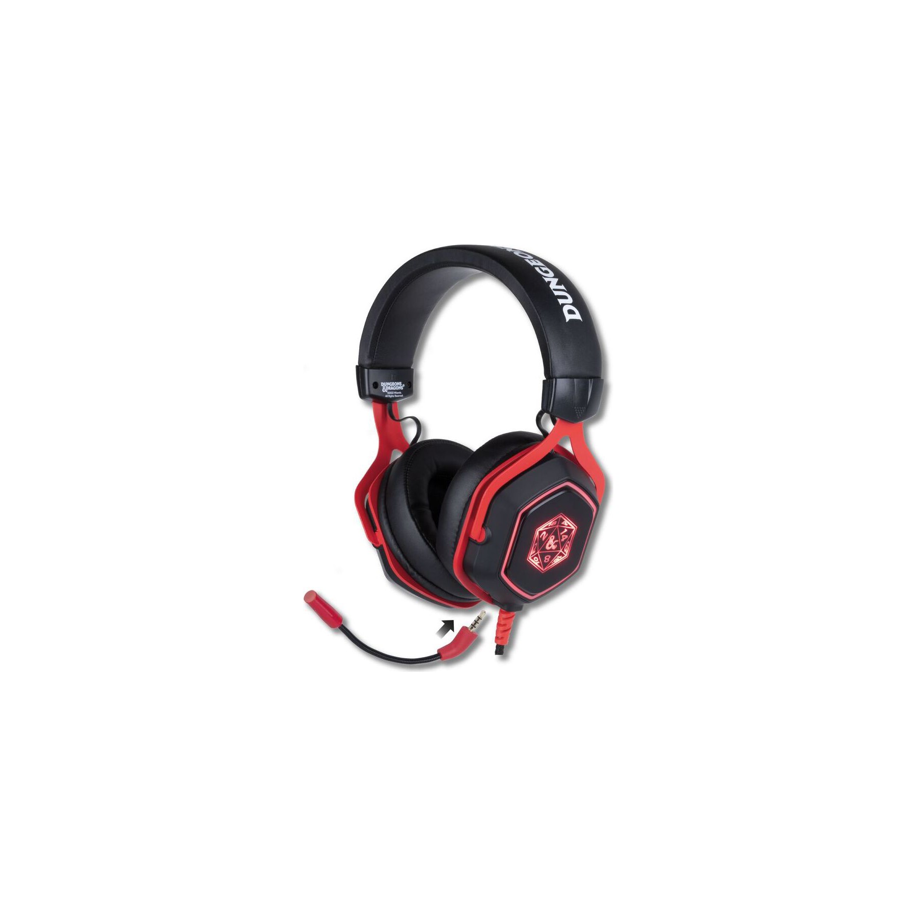 Casque gamer INNELEC MS Casque 7.1 D20 | Dungeons & Dragons