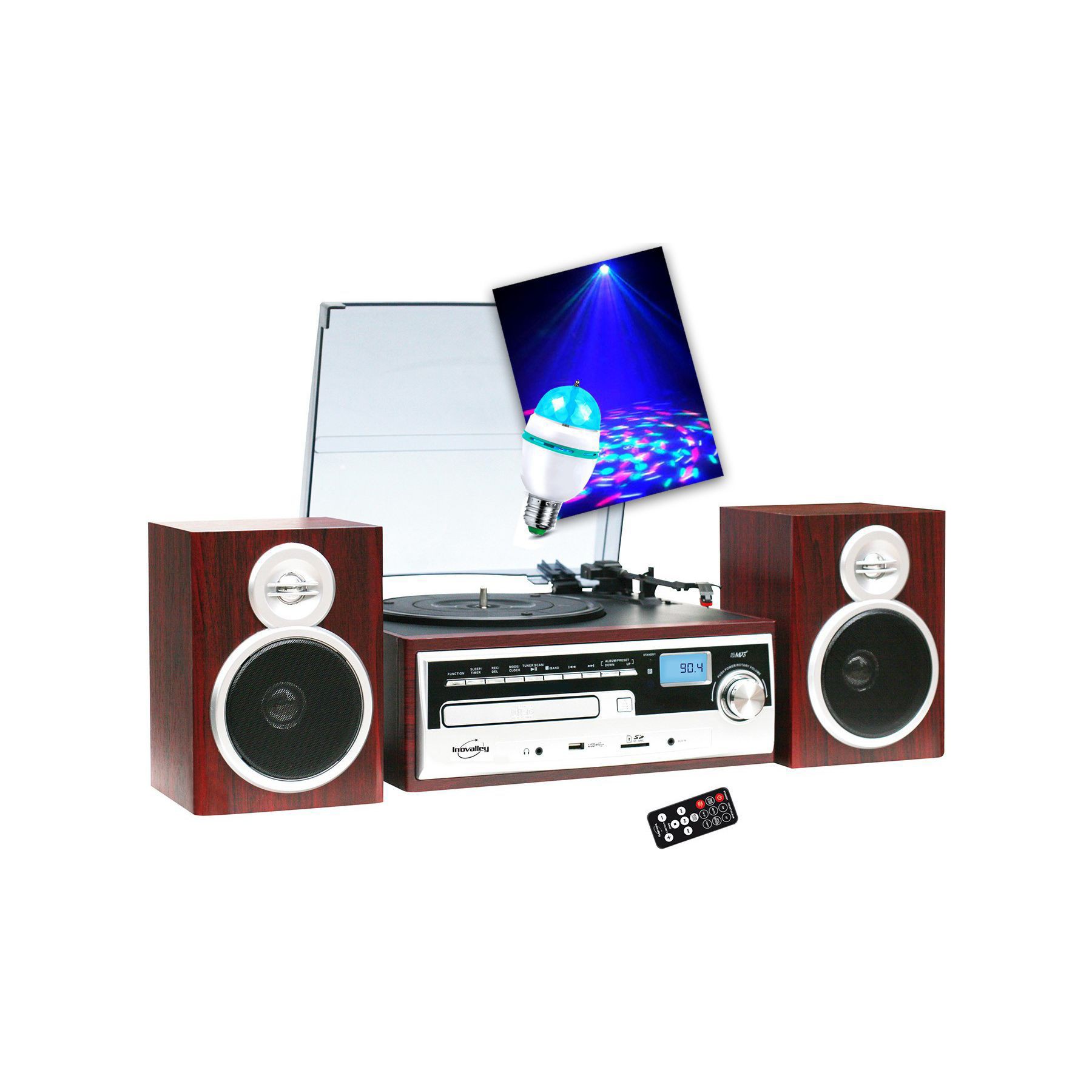 Chaîne HiFi INOVALLEY Chaîne Hifi Inovalley CH14E tourne disqu