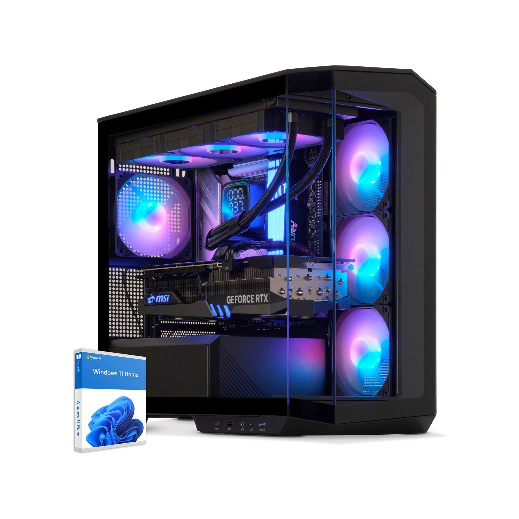 PC Gamer SEDATECH Intel i5-12400F, RTX5060, Win 11
