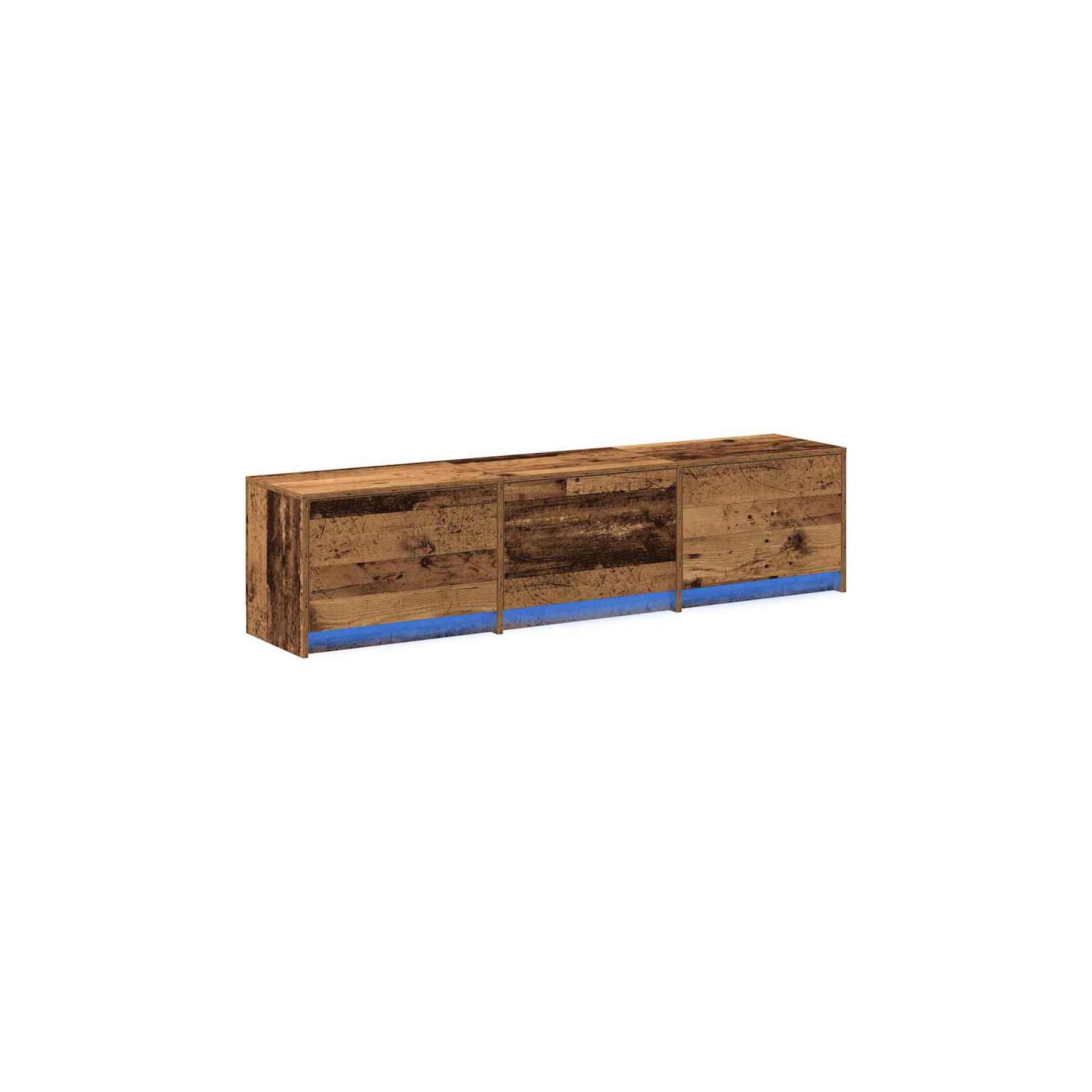 Meuble TV HELLOSHOP26 Armoire TV rectangulaire avec tiroir et