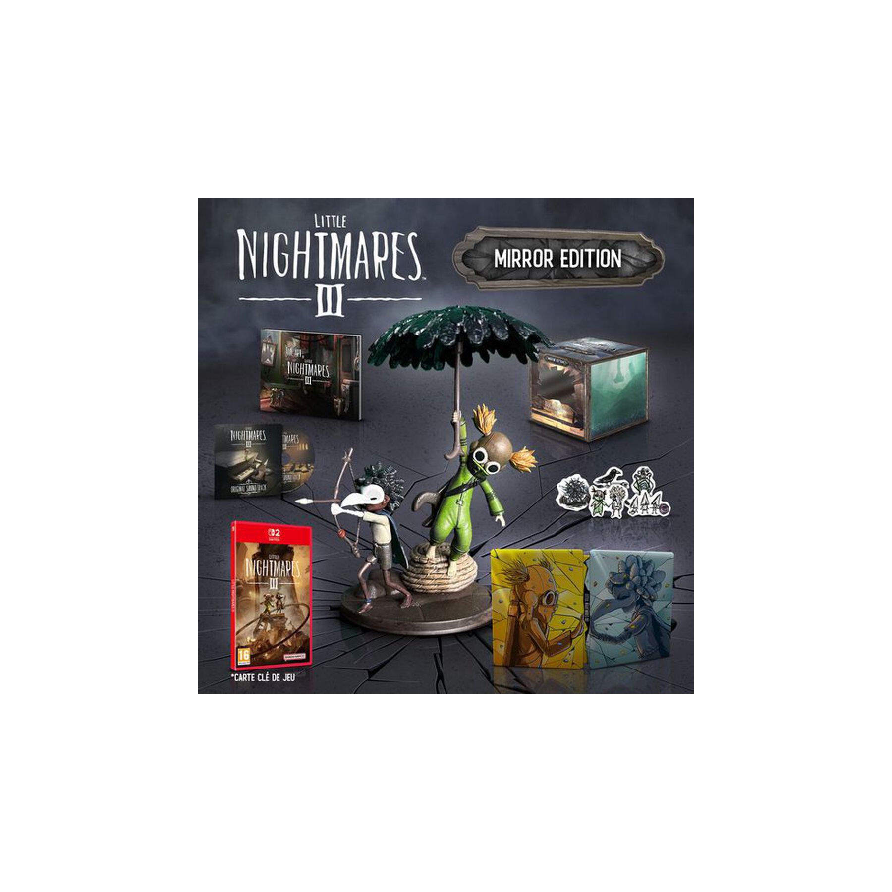 Jeu Switch 2 BANDAI NAMCO Little Nightmares III Mirror Edition