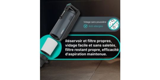 Aspirateur balai THOMAS avec sac BX7