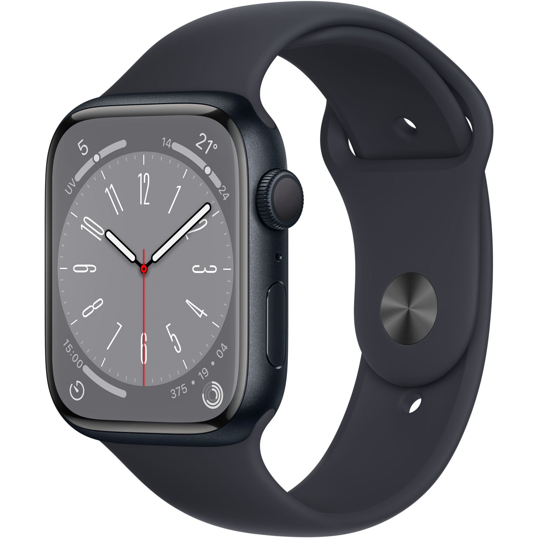 Montre connectée APPLE WATCH Serie 8 45MM Aluminium/Minuit Reconditionné