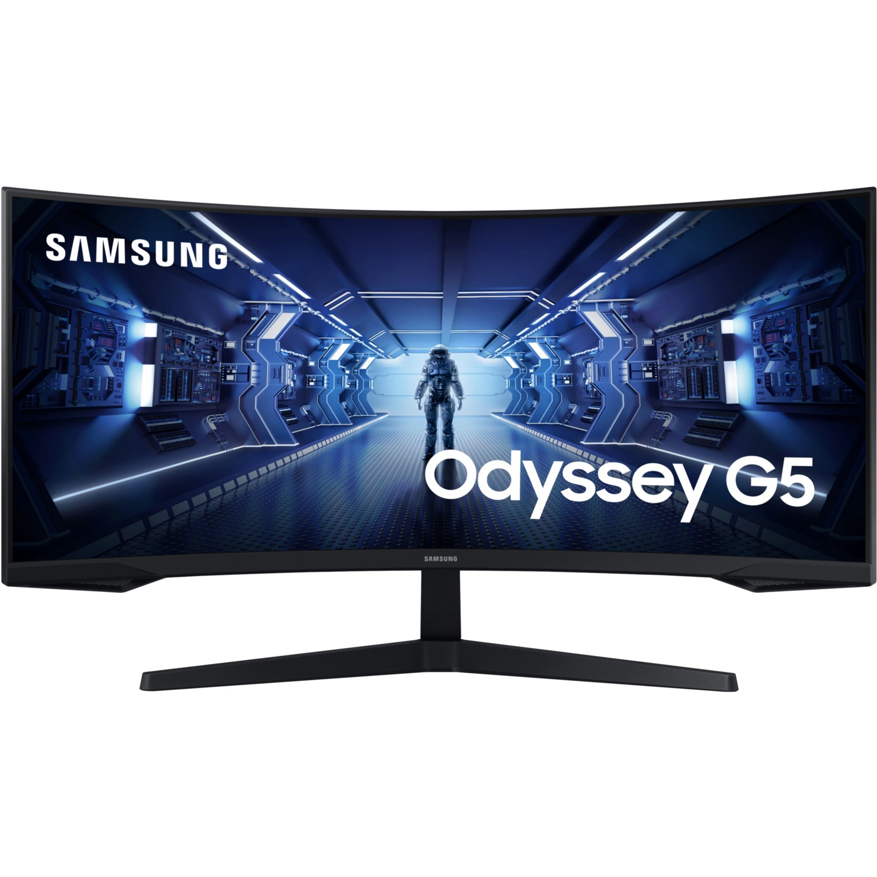Ecran PC Gamer SAMSUNG ODYSSEY G5 34" Incurvé 1000R WQHD 165Hz VA HDR10 AMD FreeSync