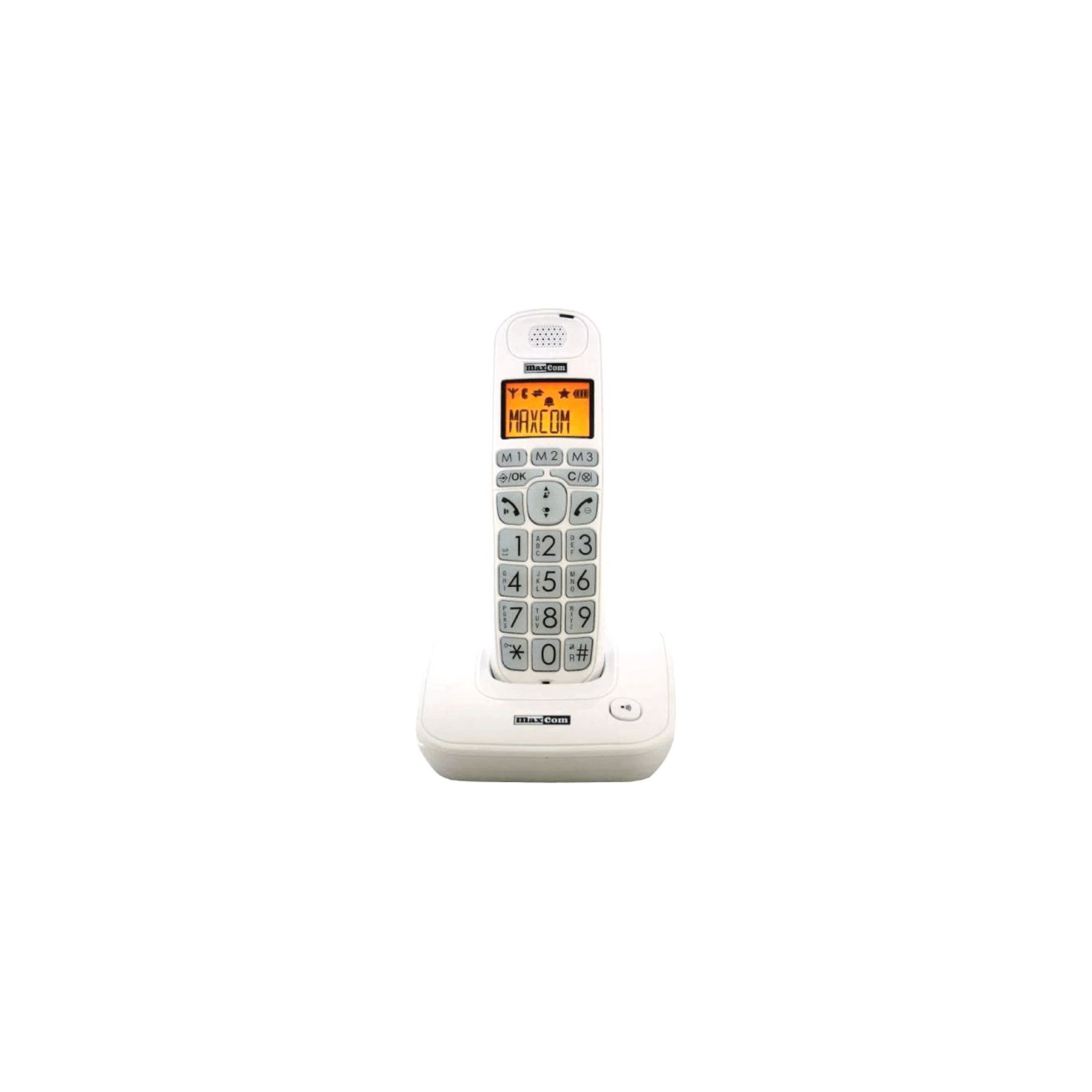 Téléphone sans fil MAXCOM Téléphone Fixe Senior Maxcom MC6800 Blan