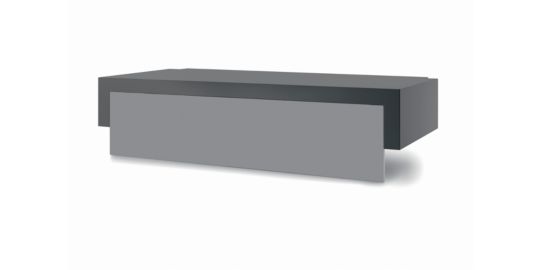 Couvercle plancha FORGE ADOUR CPAPC NG 75 Noir/Gris pour Chariot 75