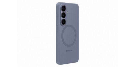 Coque SAMSUNG silicone Magnet S26+ bleu-violet
