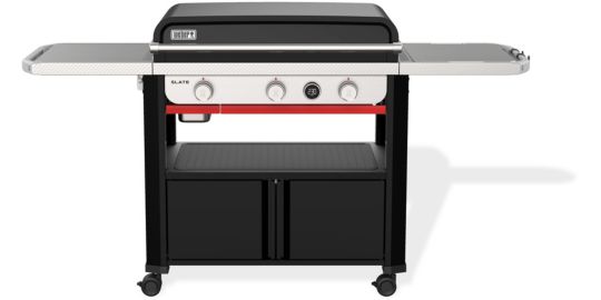 Plancha gaz WEBER 76 cm sur chariot