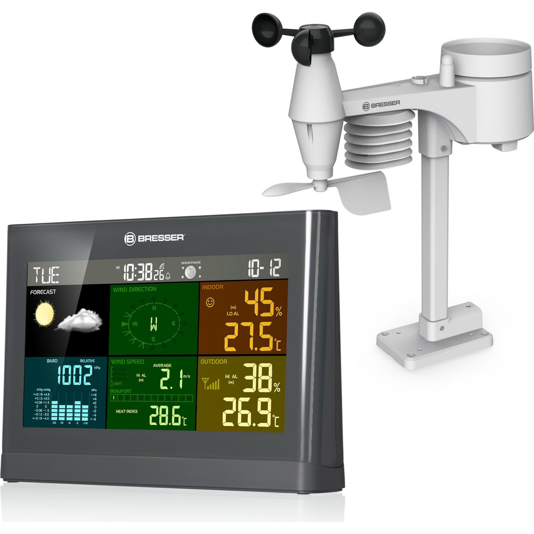Station météo BRESSER 7002550QT5000