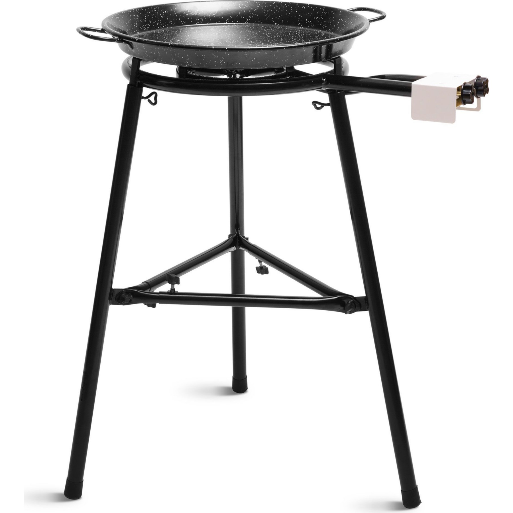 Réchaud gaz BRIEBE MEDIUM Set Paella Brûleur +Poêle+Support