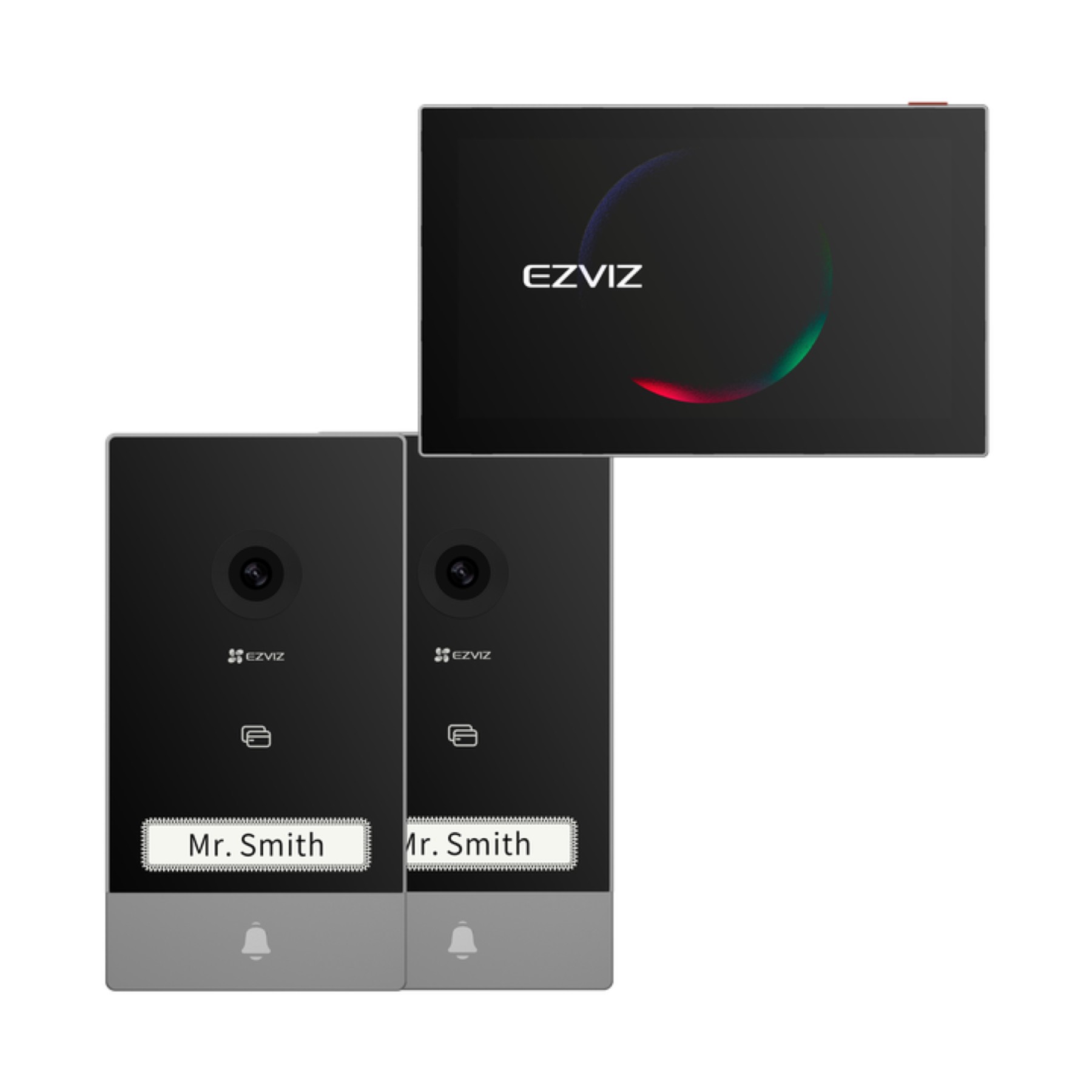 Visiophone co EZVIZ HP7 Kit pour double entrée