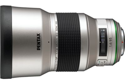 Objectif pour Reflex PENTAX HD-D FA*85mm F1.4ED SDM AW Silver