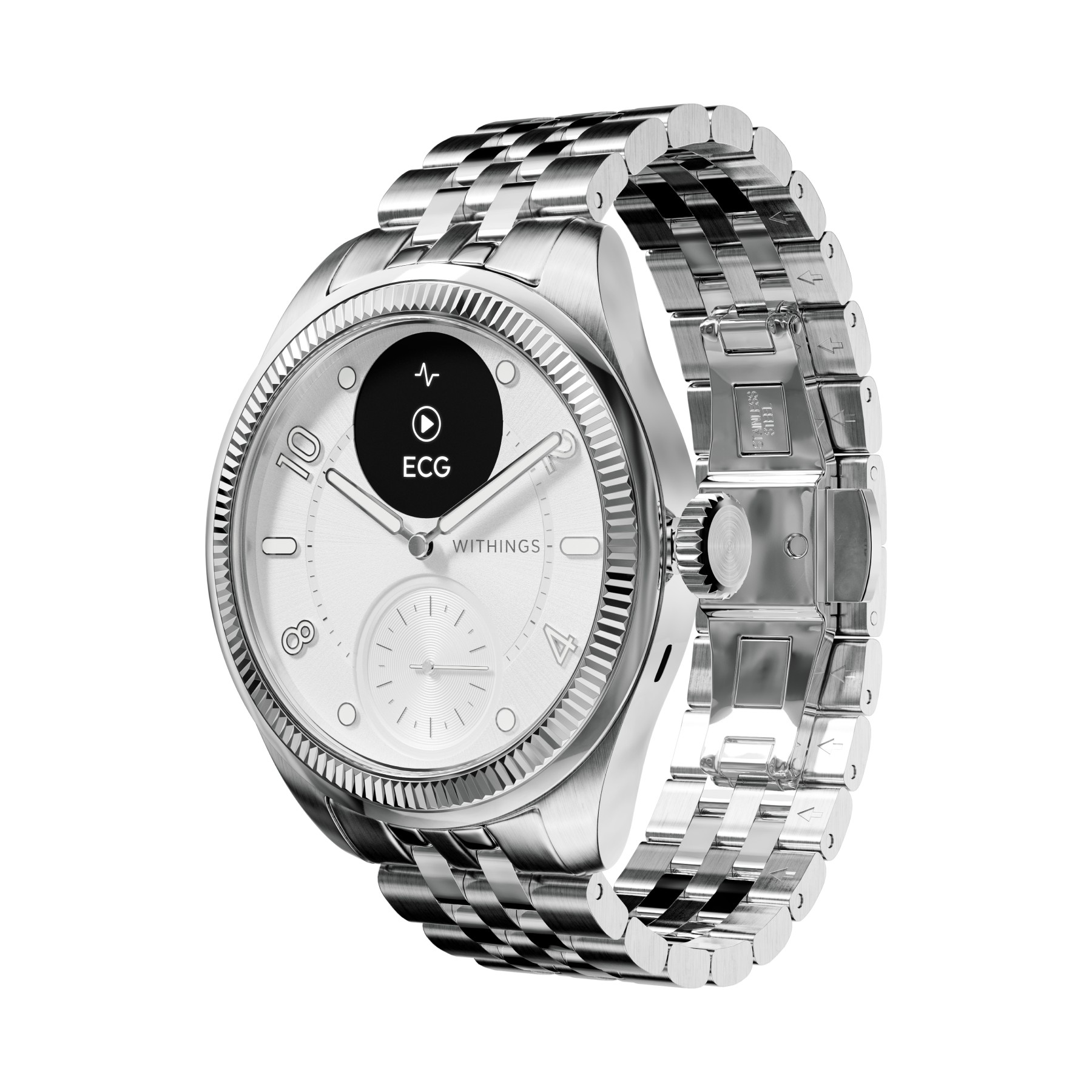 Montre santé WITHINGS Scanwatch Nova Brilliant 39mm Titanium