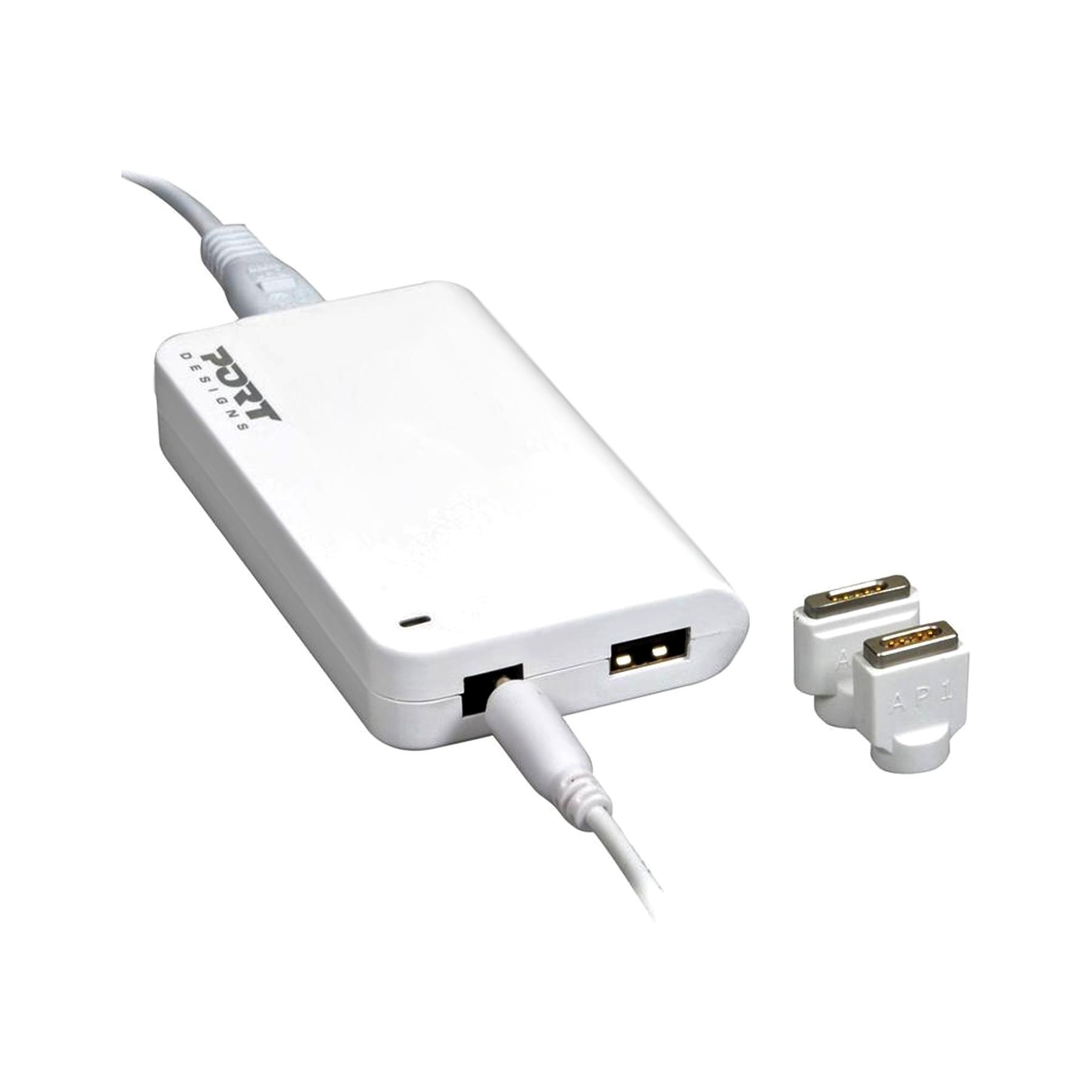 Chargeur secteur PORT pour MacBook et MacBook Pro 60 W + USB