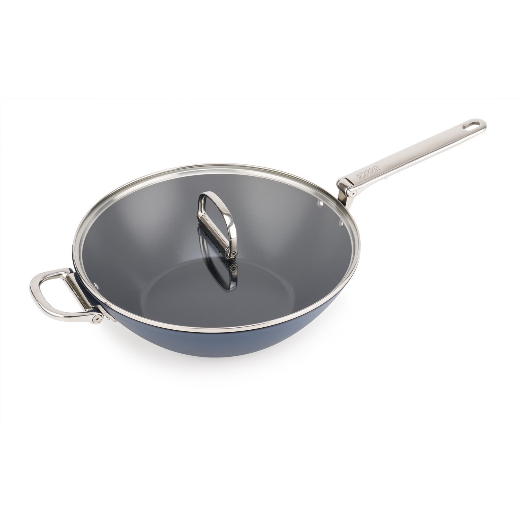 Wok JOSEPH JOSEPH Space 32 cm avec couvercle