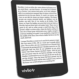 Liseuse eBook VIVLIO LIGHT Noire