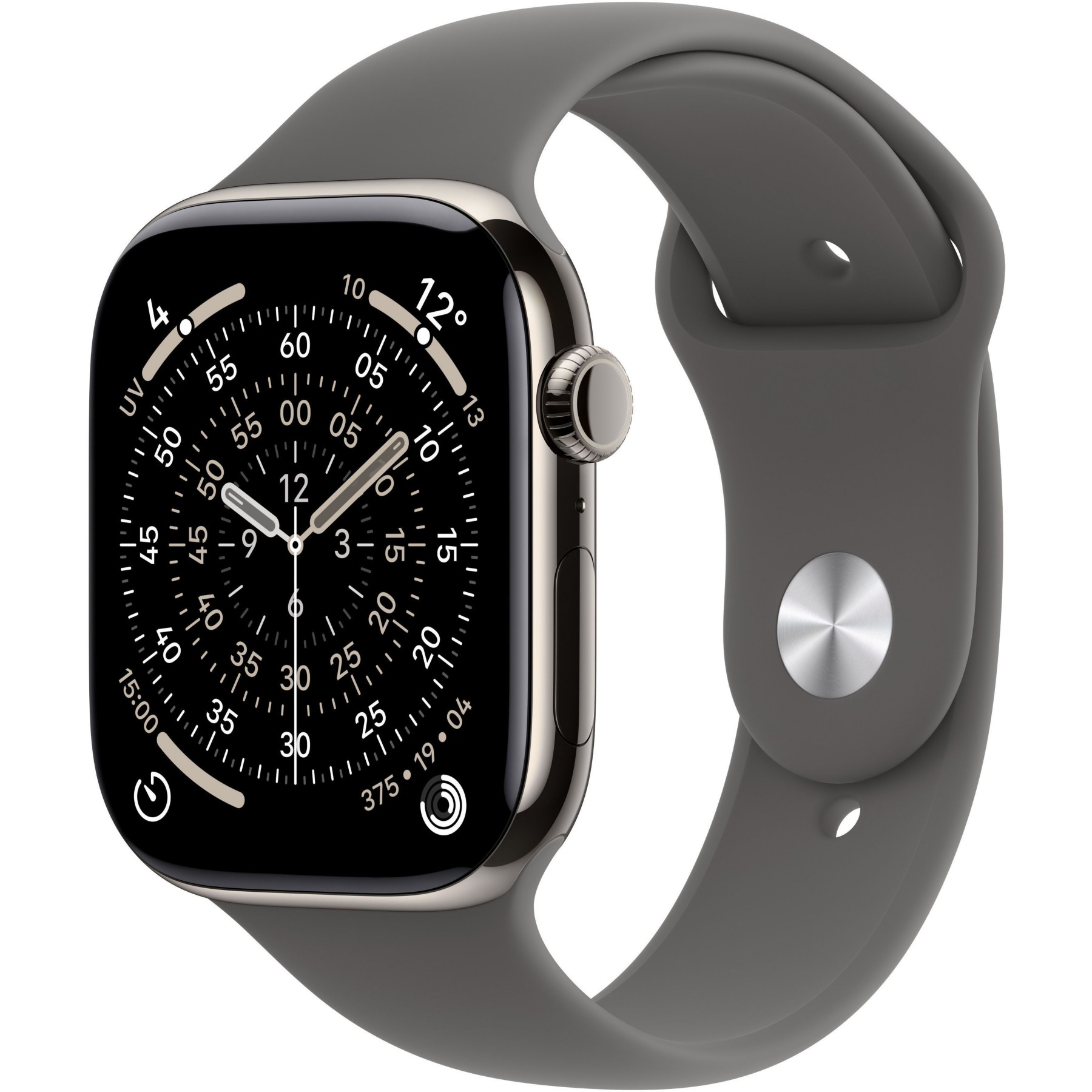 Montre connectée APPLE WATCH 42mm Tit Naturel / Gris Serie 11 S/M Cellular