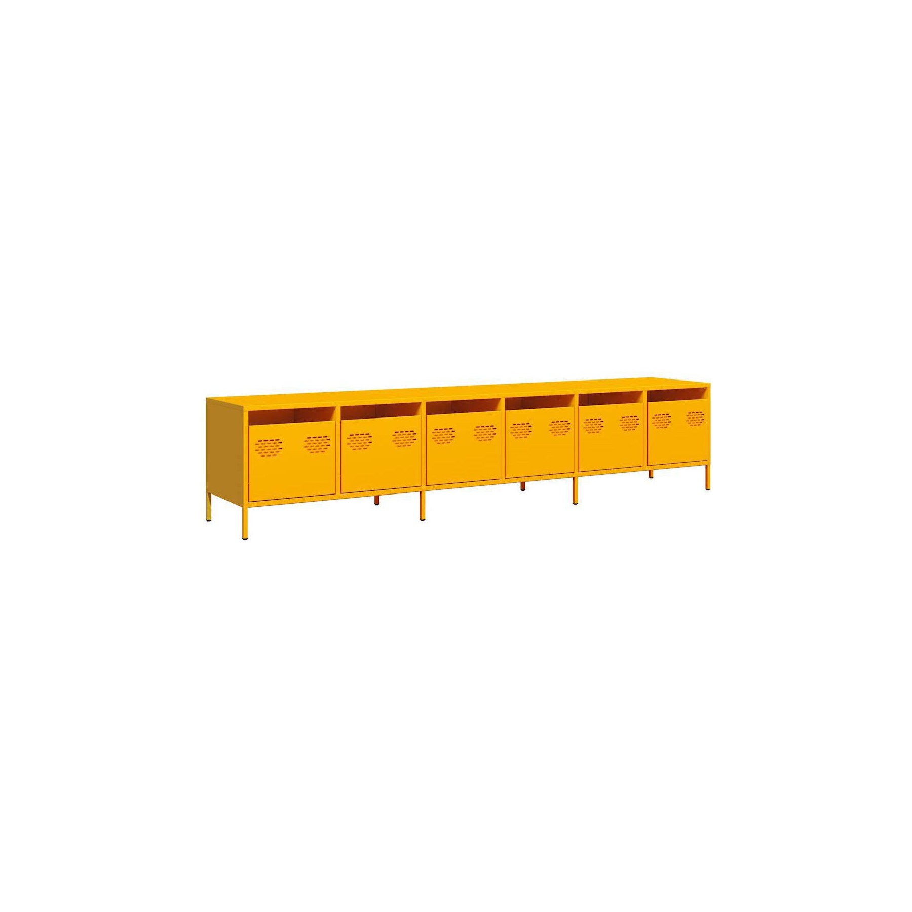 Meuble TV HELLOSHOP26 Meuble TV moderne avec grand espace de r
