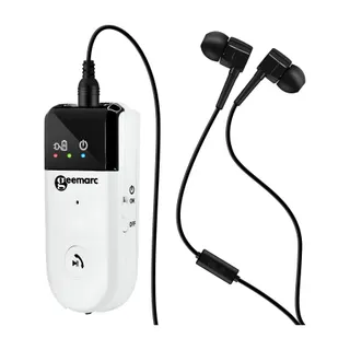 GEEMARC Amplificateur d'écoute IBT10 Blanc