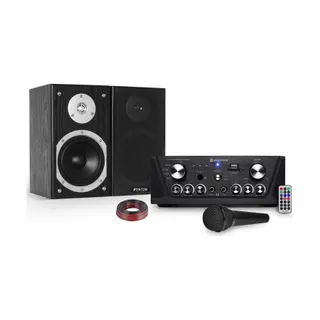 Karaoké NONAME Ampli karaoké 160W+2 Enceintes 140W+Mic