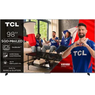 TV Mini LED TCL 98C89L (2026) 98" (248 cm) - 144 Hz, système sonore Bang & Olufsen