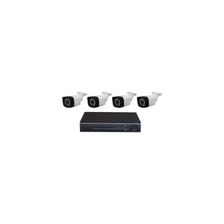 SEMAC Kit Enregistreurs 4 Caméras Vidéo Surve
