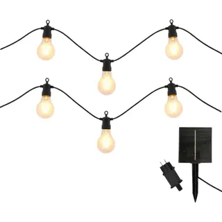 Guirlande lumineuse extérieur LUMISKY 2 Guirlandes solaires PARTY CLEAR HYBRID