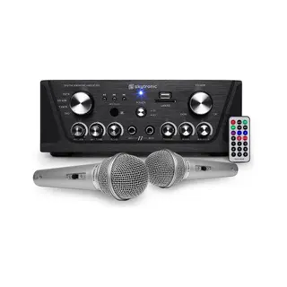 Karaoké NONAME Ampli karaoké USB/SD/FM 160W+2Micro
