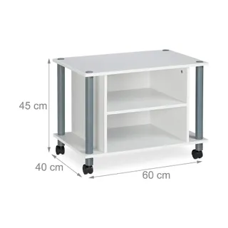 Meuble TV HELLOSHOP26 Meuble TV compartiments étagère buffet à