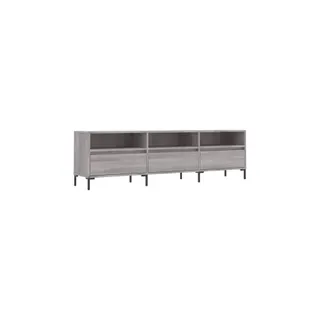 Meuble TV HELLOSHOP26 Meuble TV 150 x 30 x 44 cm avec grand es