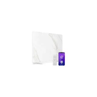 Chauffage infra-rouge KLARSTEIN MarmoHeat 600W Smart App IP43 12m² Blanc