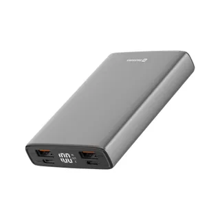 Batterie externe SWISSTEN 20W USB-C PD Quick Charge 10000mAh Gris