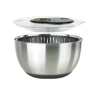 Essoreuse à salade EMSA Salade Turboline 4.5L Inox